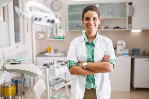 Female dentist - women in dentistry